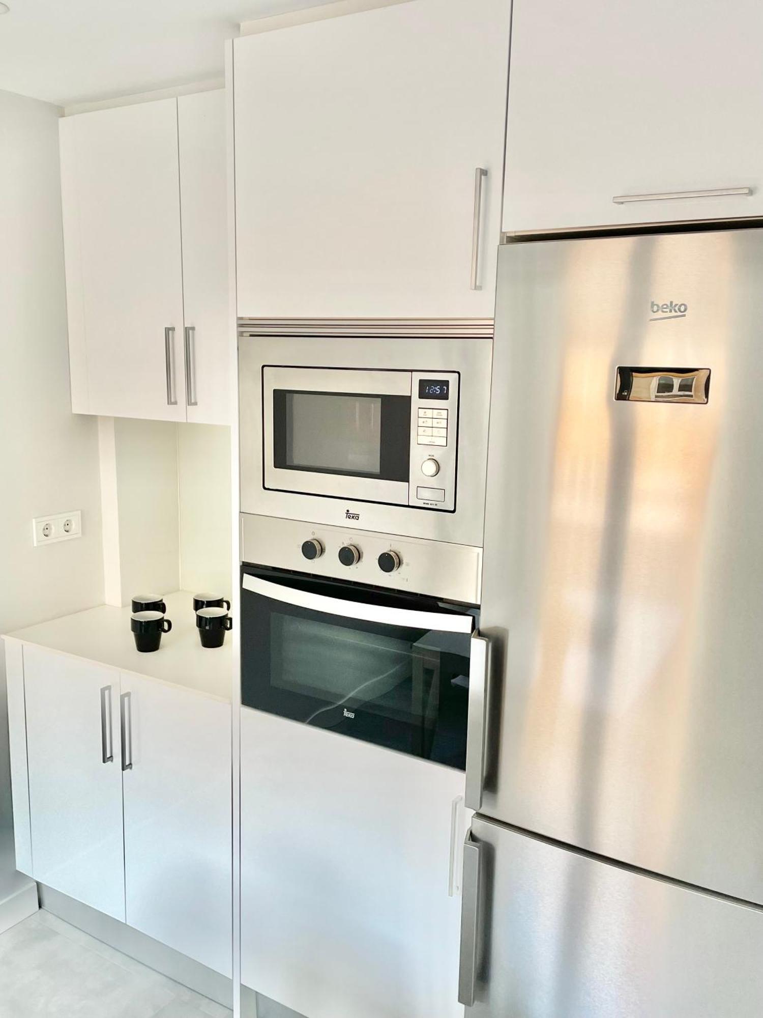 Apartamento San Lorenzo Playa. Vistas Al Mar. Gijón Dış mekan fotoğraf